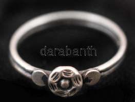 Női ezüst(Ag) gyűrű, jelzett, méret: 57, 1,8 g silver ring, size: 57, 1,8 g