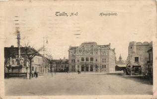 Tulln, Hauptplatz / Main square (small tear)