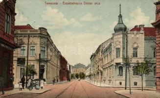 Temesvár, Erzsébetváros, Dózsa utca / street (EM)