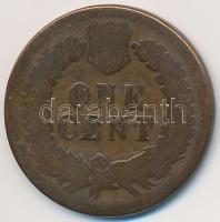 Amerikai Egyesült Államok 1875. 1c Cu "Indián" T:3-
USA 1875. 1 Cent Cu "Indian Head...