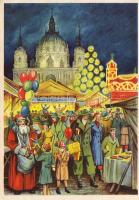 Berlin Weichnachtsmarkt mit so Stpl.