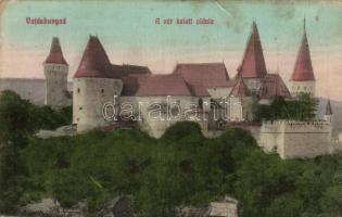 Vajdahunyad, vár keleti oldala / castle (Rb)