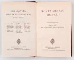 Élő Könyvek: Magyar Klasszikusok I-XL. kötet) Bp., é.n., Kisfaludy-Társaság - Franklin-Társulat. Kia...