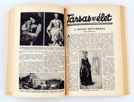 1935 A Pesti Hírlap 1935. évi nagy naptára, sok érdekes cikkel, írással, fotóval, 416p