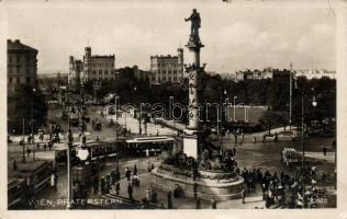 Vienna, Wien II. Praterstern, trams