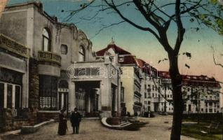 Pöstyén-fürdő, Irma fürdő, Thermia Palace; kiadja Zelenay Lajos / spa, palace (fl)