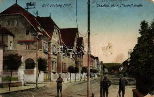 Pöstyén-fürdő, Erzsébet út / street (EK)