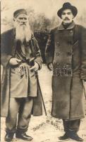 Tolsztoj und Gorkij