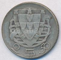 Portugália 1933. 2 1/2Esc Ag T:2- Portugal 1933. 2 1/2 Escudos Ag C:VF