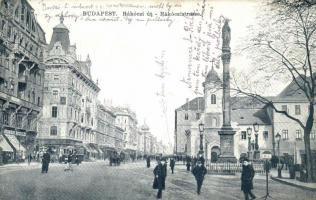 Budapest VII. Rákóczi út, Singer Varrógép üzlet, Ernst Berta üzlete (fa)