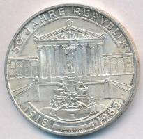 Ausztria 1968. 50Sch Ag "50 éves a Köztársaság" T:2
Austria 1968. 50 Schilling Ag "50...