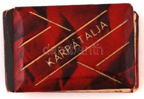 1943 Kárpátalja kihajtható fénykép leporello belül elvalt / Subcarpathia leporello