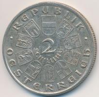 Ausztria 1928. 2Sch Ag "Schubert" T:2-
Austria 1928. 2 Schilling Ag "Schubert" C...