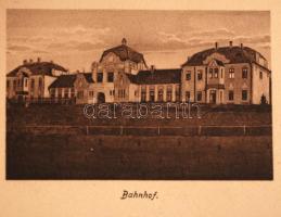 cca 1910 Késmárk kihajtható leporello 10 képpel / Kesmark leporello with pictures