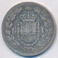 Olaszország 1887M 1L Ag I. Umberto T:3 Italy 1887M 1 Lira Ag Umberto I C:F