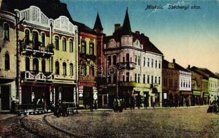 Miskolc, Széchenyi utca, villamos, Orosz Ferencz (EB)