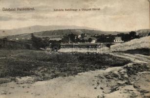 Pankota, Kálvária Szőlőhegy, Világosi vár / vineyard, castle (vágott /cut)