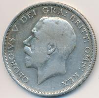 Nagy-Britannia 1918. 1/2Cr Ag "V. György" T:3 Great Britain 1918. 1/2 Crown Ag "George V" C:F