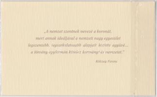 2000. 2000Ft "Millennium" a tervező, Vagyóczky Károly aláírásával T:I Eredeti díszcsomagol...