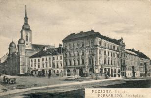 Pozsony mit Synagoge
