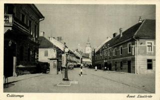 Csáktornya, Szent László tér, Shell benzinkút / square, gas station