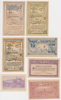 Ausztria 1920. 7db klf városi szükségpénz T:I,I- Austria 1920. 7pcs of diff emergency banknotes C:UNC,AU