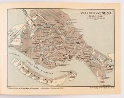 Szabó István dr. (szerk.): Panoráma Utikönyvek. III. Velence és a Lidó. Képekkel és két térképmellék...