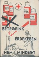 1977 Az Országos Vértranszfúziós Szolgálat és a Magyar Vöröskereszt által kiadott szórólapja a vérátömlesztésről