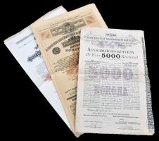 Budapest 1917. "Pesti Hazai Első Takarékpénztár-Egyesület" 4 1/2%-kal kamatozó kötvény 500...