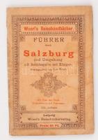 Worl's Reisehandbücher. Führer durch Salzburg und Umgebung mit Berchtesgaden und Königs-See. Leipzig,1898,  Worl's Reisebücherverlag. Foltos kiadói papír kötésben.