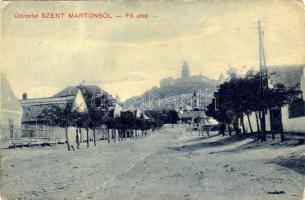 Szentmárton mit Synagoge