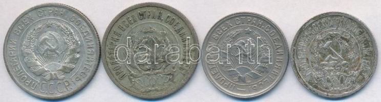 Szocialista Szövetségi Szovjet Köztársaság 1923. 15k Ag + 20k Ag + Szovjetunió 1925. 20k Ag + 1932. ...