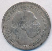 1892KB 1K Ag "Ferenc József" T:3