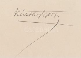 Kürthy György (1882-1972) színész, színházigazgató, díszlettervező és Pethes Ferenc (1905-1979) szín...