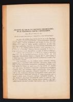 cca 1938 Mottl Mária dr.: Jelentés az 1936/38. évi ásatások eredményéről és az ősgerinces osztály működéséről.  24 db szövegközi fényképábrával, 1 táblázattal és számos barlangtérképpel.