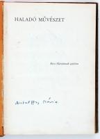 Lehel Ferenc: Haladó művészet. Újrendszerű stílusmorfológia vázlata. Bp., 1929, A Tér és Forma kiadá...