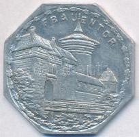 Németország / Weimari Köztársaság ~1920. 20Pf Al "Nürnberg-Fürthi villamos / Frauentor" bá...