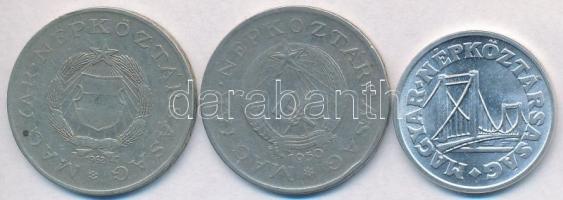 1950. 2Ft Cu-Ni + 1962. 2Ft Cu-Ni + 1989. 50f Al T:2-,1-