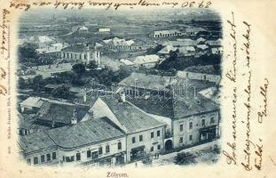 1899 Zólyom mit Synagoge