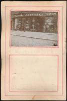 1906 Zavatzky Leo fehérnemű üzlete Debrecenben a Picz utcában 3 db fotó