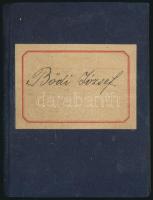 1907 Cselédkönyv, benne a cselédekre és cselédtartókra vonatkozó szabályrendeletekkel