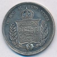 Brazília 1858. 500R Ag T:2
Brasil 1858. 500 Reis Ag C:XF