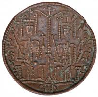 1172-1196. Rézpénz Cu "III. Béla" (2,14g) T:2
Huszár 72., Unger I.: 114