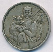 1938. "Szerencsét hozok" fém szerencsepénz T:2