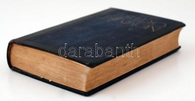 Újvári Péter(szerk.): Zsidó Lexikon. Bp., 1929, Zsidó Lexikon Kiadása. Kiadói aranyozott gerincű fél...