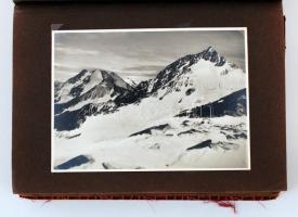 1937 Bp., Az óbudai Goldberger textilgyár kiránduló csoportjai Olaszországban, Ausztriában és Svájcb...