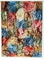 Frank János: Szabó Vladimir. Bp., 1976, Corvina. 12 db ofszet műlapot tartalmazó mappa, angol, franc...