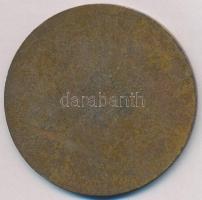 1968. "100 éves a Láng Gépgyár" egyoldalas Br emlékérem (60mm) T:2