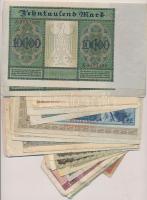 30db vegyes külföldi bankjegy, főleg német, közte román, kínai, jugoszláv bankjegyek T:vegyes
30pcs ...