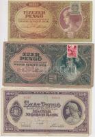 30db-os vegyes magyar pengő bankjegy tétel T:vegyes